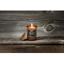 Ароматизированная свеча ZIPPO Bourbon & Spice, воск/хлопок/кора древесины/стекло, 70x100 мм для нанесения логотипа