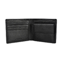 Кошелёк Cross RTC Black, кожа наппа, тисненая, чёрный, 11 х 9 х 1,5 см для нанесения логотипа