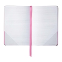 Записная книжка Cross Jot Zone, A5, 160 страниц в линейку, ручка в комплекте. Цвет - черно-розо для нанесения логотипа