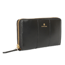 Кошелёк Cross Kelly Wall Black, кожа наппа, гладкая, цвет чёрный, 19,5 x 10,2 x 2 см для нанесения логотипа