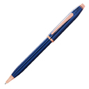 Шариковая ручка CROSS коллекция «ВЕЧНАЯ КЛАССИКА 2.0 | CENTURY CLASSIC II» Translucent Cobalt Blue Lacquer для нанесения логотипа