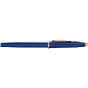 Перьевая ручка CROSS коллекция «ВЕЧНАЯ КЛАССИКА 2.0 | CENTURY CLASSIC II» Translucent Cobalt Blue Lacquer, перо F для нанесения логотипа