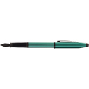 Перьевая ручка CROSS коллекция «ВЕЧНАЯ КЛАССИКА 2.0 | CENTURY CLASSIC II» Translucent Green Lacquer, перо F для нанесения логотипа