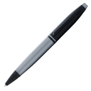 Шариковая ручка CROSS коллекция «КАЛЕ | CALAIS» Matte Gray and Black Lacquer для нанесения логотипа