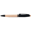 Шариковая ручка CROSS коллекция «КАЛЕ | CALAIS» Brushed Rose Gold Plate and Black Lacquer для нанесения логотипа