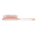 Щетка Dewal Beauty серия "Айсберг", продувная, с силиконовым штифтом, форма прямоугольная, розовая для нанесения логотипа