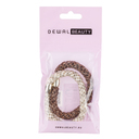Резинки для волос Dewal Beauty, цвет золотой/коричневый (2 шт.) для нанесения логотипа