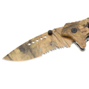 Нож складной Stinger, 95 мм, (песочный камуфляж), рукоять: алюминий (песочный камуфляж) для нанесения логотипа