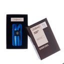 Зажигалка S.Quire USB, сенсорная, синяя, глянцевая для нанесения логотипа