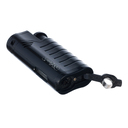 Зажигалка S.Quire газовая, турбо, тройное пламя, черная, глянцевая для нанесения логотипа