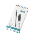 Гелевая ручка Hauser Euro Gel, пластик, цвет черный для нанесения логотипа