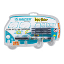 Перьевая ручка Hauser INX Retro, пластик, черная для нанесения логотипа