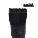 Машинка для стрижки волос DEWAL BEAUTY Pantera Black, черная, 0.8 - 2.0мм для нанесения логотипа