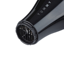 Фен DEWAL BEAUTY YumMy Black, чёрный, 2000 Вт, ионизация, 1 насадка для нанесения логотипа