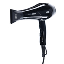 Фен DEWAL BEAUTY Optima Black, черный, 2200 Вт, 1 насадка для нанесения логотипа