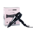 Фен DEWAL BEAUTY Optima Black, черный, 2200 Вт, 1 насадка для нанесения логотипа