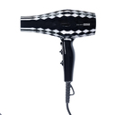 Фен DEWAL BEAUTY Diamond Black, черный, 2200 Вт, 1 насадка для нанесения логотипа