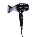 Фен DEWAL BEAUTY Diamond Black, черный, 2200 Вт, 1 насадка для нанесения логотипа