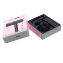 Фен DEWAL BEAUTY Triumph, черный, 1800-2000 Вт, бесщеточный мотор, 1 насадка, 1 диффузор для нанесения логотипа
