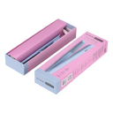 Щипцы для волос DEWAL BEAUTY Blossom 20x75 мм, голубые для нанесения логотипа