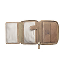 Бумажник KLONDIKE 1896 коллекция «ИСТОК | MAIN», натуральная кожа в коричневом цвете, 10,5 х 13,5 см для нанесения логотипа