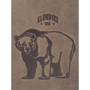 Бумажник KLONDIKE 1896 коллекция «ИСТОК | MAIN», натуральная кожа в коричневом цвете, 10,5 х 12,5 см для нанесения логотипа