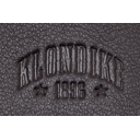 Бумажник KLONDIKE 1896 коллекция «ПРИИСК | CLAIM», натуральная кожа в коричневом цвете, 10 х 2 х 12,5 см для нанесения логотипа