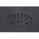 Бумажник KLONDIKE 1896 коллекция «ЮКОН | YUKON», с зажимом для денег, натуральная кожа в черном цвете, 12 х 1,5 х 9 см для нанесения логотипа