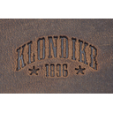 Ключница KLONDIKE 1896 коллекция «ЮКОН | YUKON», натуральная кожа в коричневом цвете, 11,5 х 2 х 7,5 см для нанесения логотипа