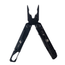 Мультитул Stinger, 115 мм, 14 функций, сталь, черный, в комплекте нейлоновый чехол для нанесения логотипа