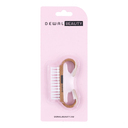 Щетка для ногтей Dewal Beauty коричневая, 7 см для нанесения логотипа