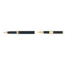 Ручка 2 в 1 шариковая и перьевая Pierre Cardin коллекция «2 в 1 | COMBI PEN», цвет - черный. Упаковка Е для нанесения логотипа