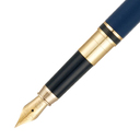 Ручка 2 в 1 шариковая и перьевая Pierre Cardin коллекция «2 в 1 | COMBI PEN», цвет - синий. Упаковка Е для нанесения логотипа