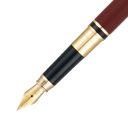 Ручка 2 в 1 шариковая и перьевая Pierre Cardin коллекция «2 в 1 | COMBI PEN», цвет - терракотовый. Упаковка Е для нанесения логотипа