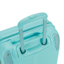 Чемодан TORBER В Отпуск, бирюзовый, ABS-пластик, 41 х 25 х 61 см, 48 л, 2,7 кг для нанесения логотипа