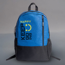 Рюкзак водостойкий "PULL", синий/чёрный, 45 x 28 x 11 см, 100% полиэстер 300D+600D для нанесения логотипа