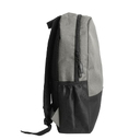Рюкзак водостойкий "PULL", серый/чёрный, 45 x 28 x 11 см, 100% полиэстер 300D+600D для нанесения логотипа