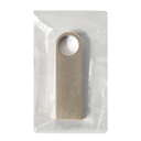 USB flash-карта SMART (16Гб), серебристая, 3,9х1,2х0,4 см, металл для нанесения логотипа