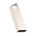 USB flash-карта SPLIT (32Гб), серебристая, 3,6х1,2х0,5 см, металл для нанесения логотипа