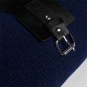Плед "Belt"; т.синий; 130 х 180 см; 100% акрил, с поясом для нанесения логотипа