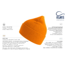 Шапка вязаная PURE с отворотом из пряжи Polylana для нанесения логотипа