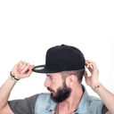 Бейсболка SNAP BACK, 6 клиньев, пластиковая застежка для нанесения логотипа