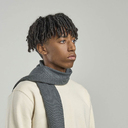 Шарф вязаный WIND SCARF-S для нанесения логотипа