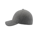 Бейсболка UNI-CAP POLARFLEECE, без панелей и швов, без застежки для нанесения логотипа