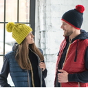 Шапка VOGUE, темно-синий, верх: 100% акрил, подкладка: 100% полиэстер для нанесения логотипа