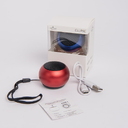 Портативная mini Bluetooth-колонка Sound Burger "Ellipse" красная для нанесения логотипа