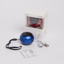 Портативная mini Bluetooth-колонка Sound Burger "Ellipse" синий для нанесения логотипа