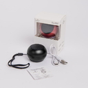 Портативная mini Bluetooth-колонка Sound Burger "Ellipse" черная для нанесения логотипа