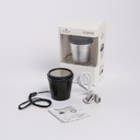 Портативная mini Bluetooth-колонка Sound Burger "Coffee" черный для нанесения логотипа