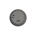 Портативная mini Bluetooth-колонка Sound Burger "Coffee" серебристый для нанесения логотипа